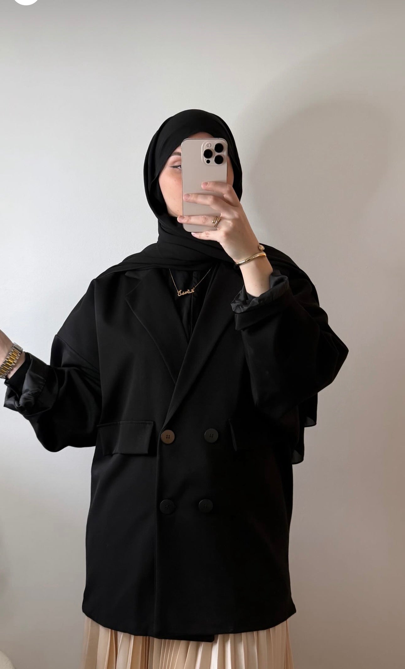 Blazer oversize |Noir