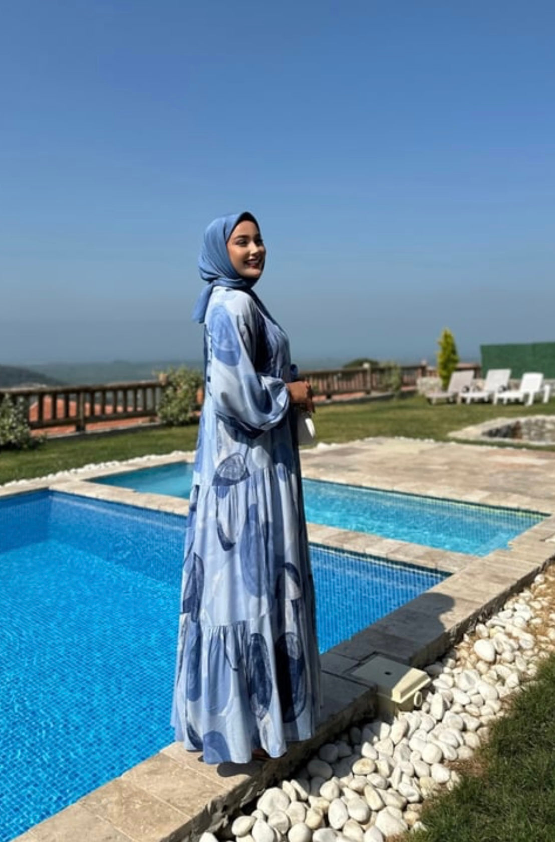Robe Layna |Bleu