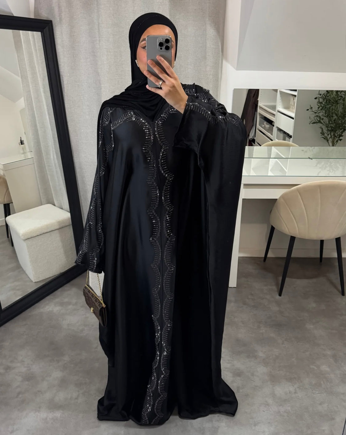 Robe d’hôtesse Dubai |Noir