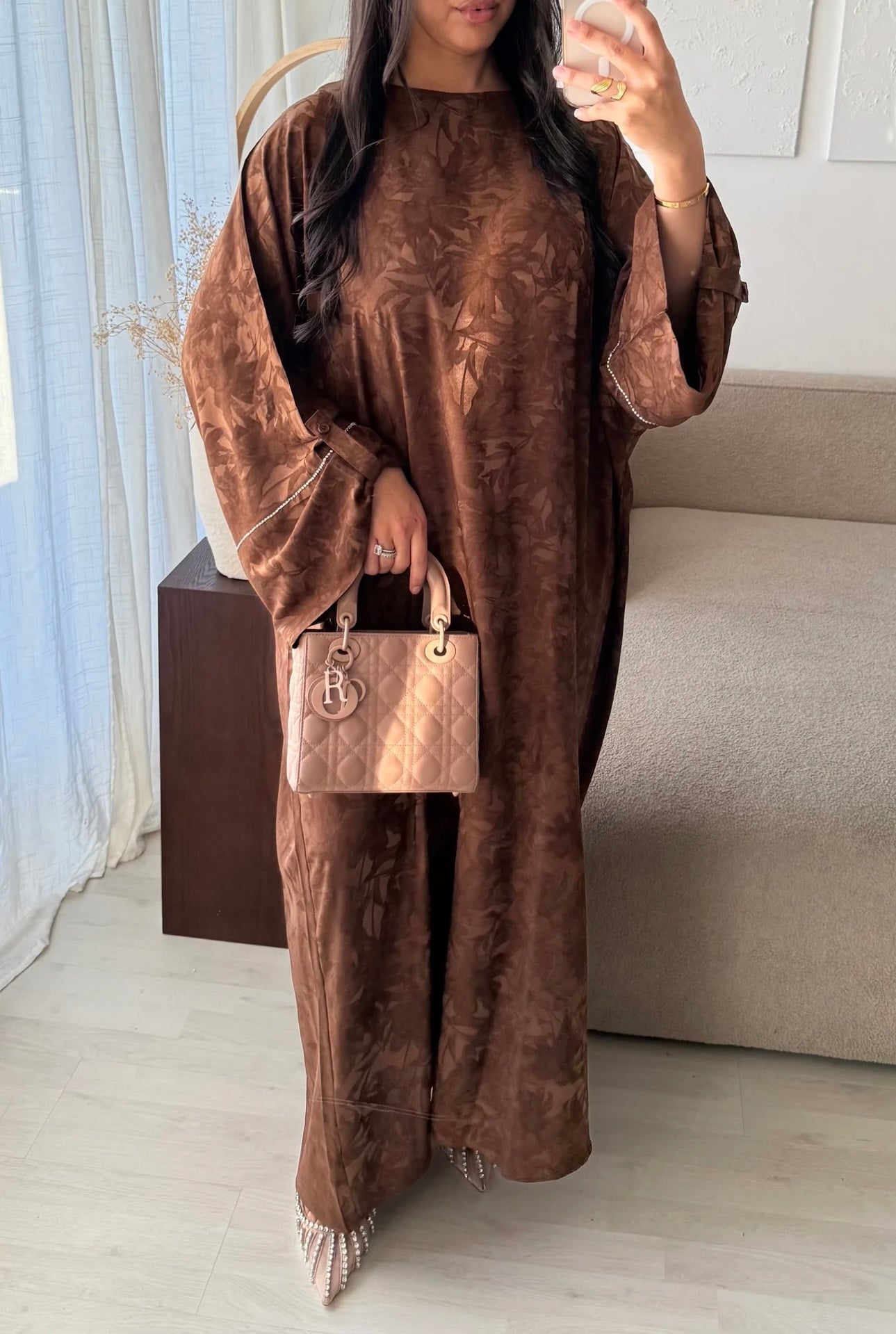 Robe GHALIA |Marron
