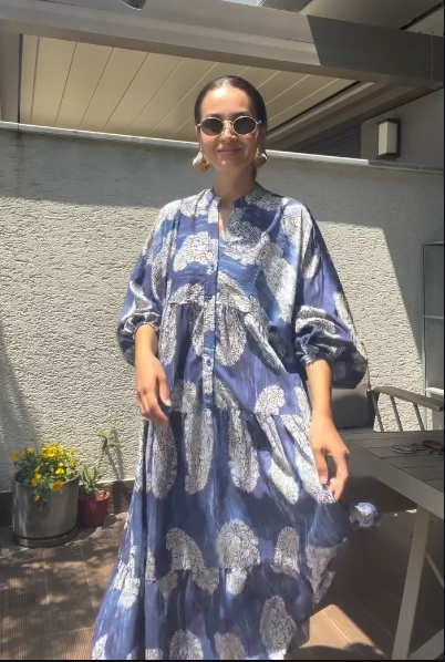 Robe Cohiba bleu