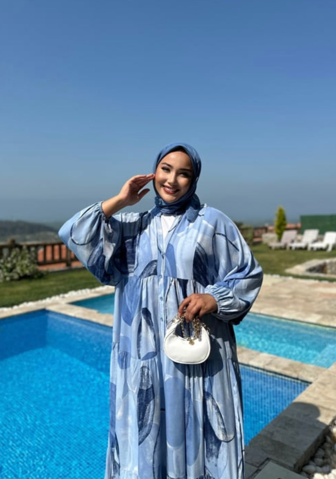 Robe Layna |Bleu