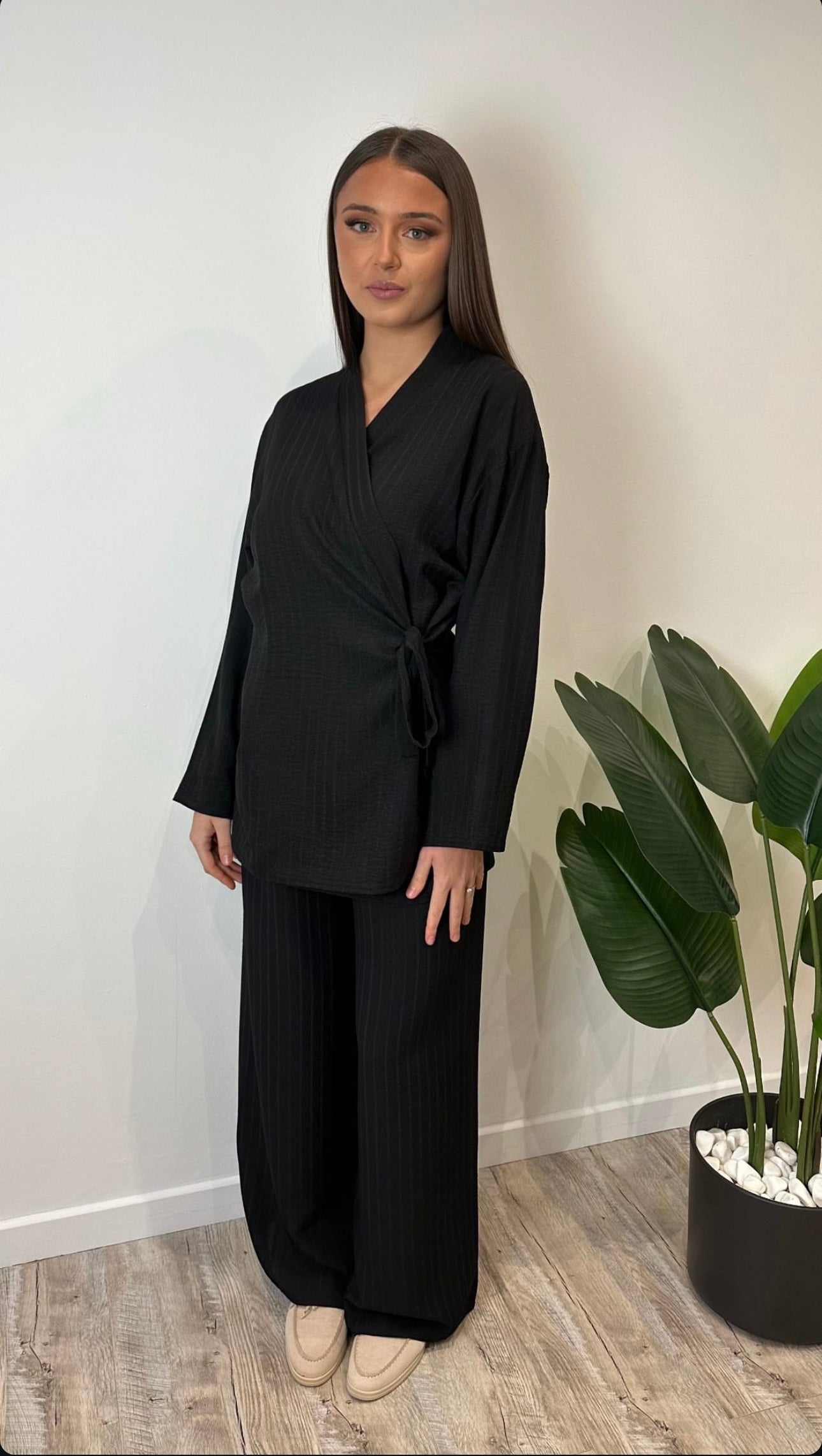 Ensemble kimono noir