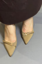 Escarpins |Kaki