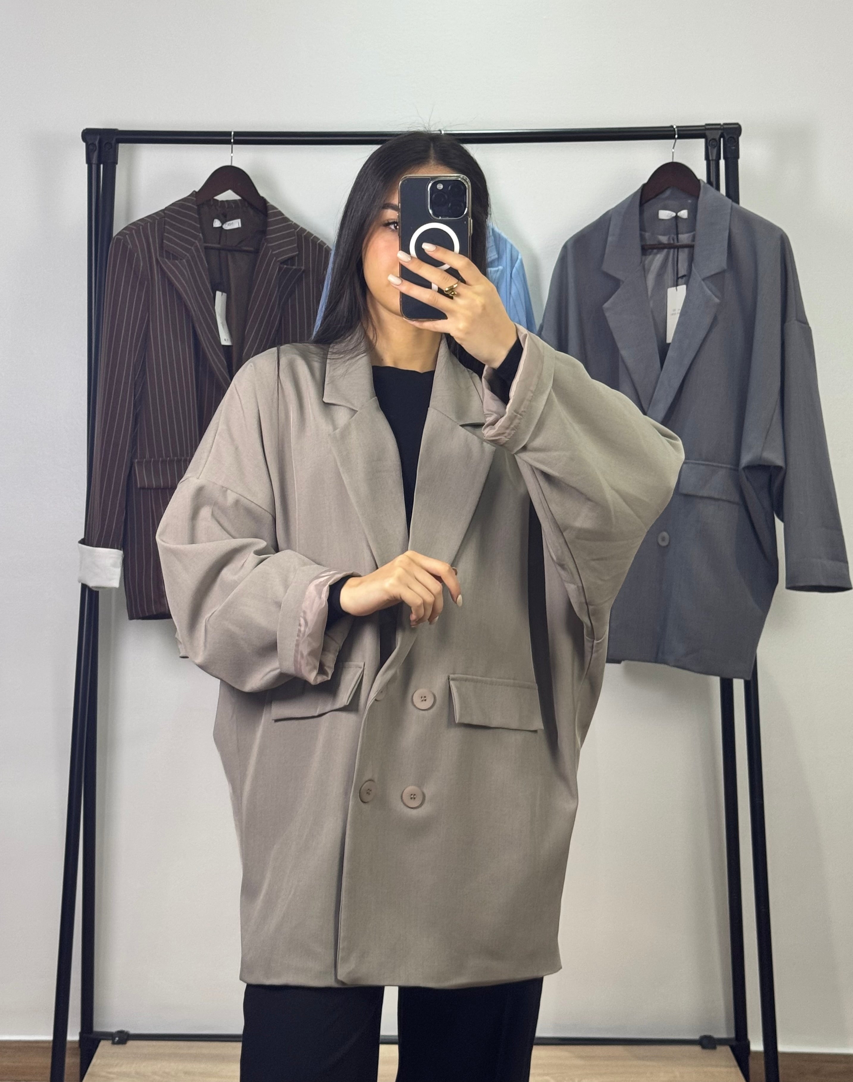 Blazer oversize|Beige