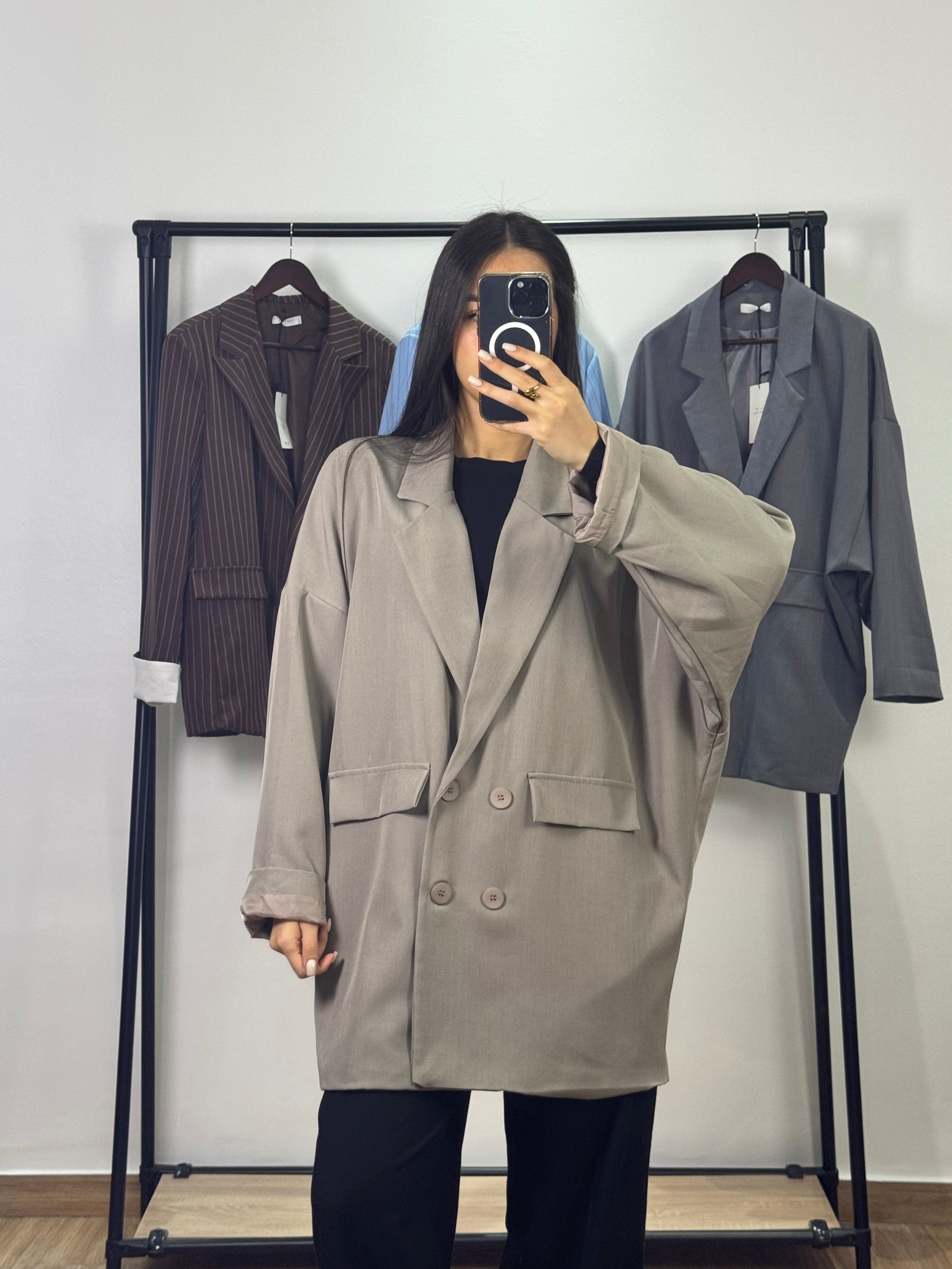 Blazer oversize|Beige