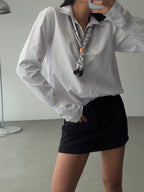 Chemise avec Foulard