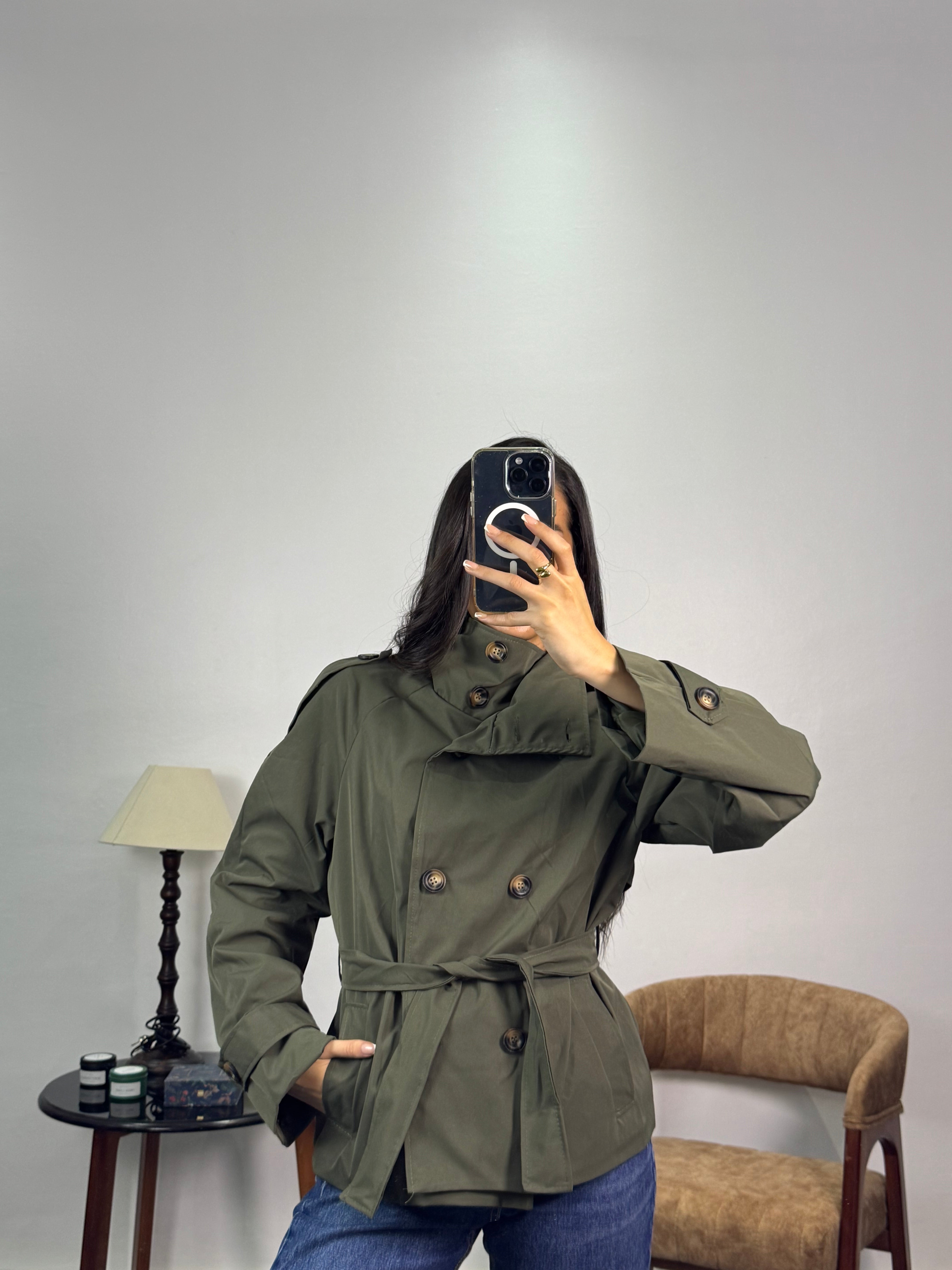 Trench court |Kaki