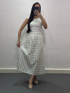 Jupe Polka Dot  "Dolce Vita"