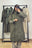 Veste imperméable longue |Kaki