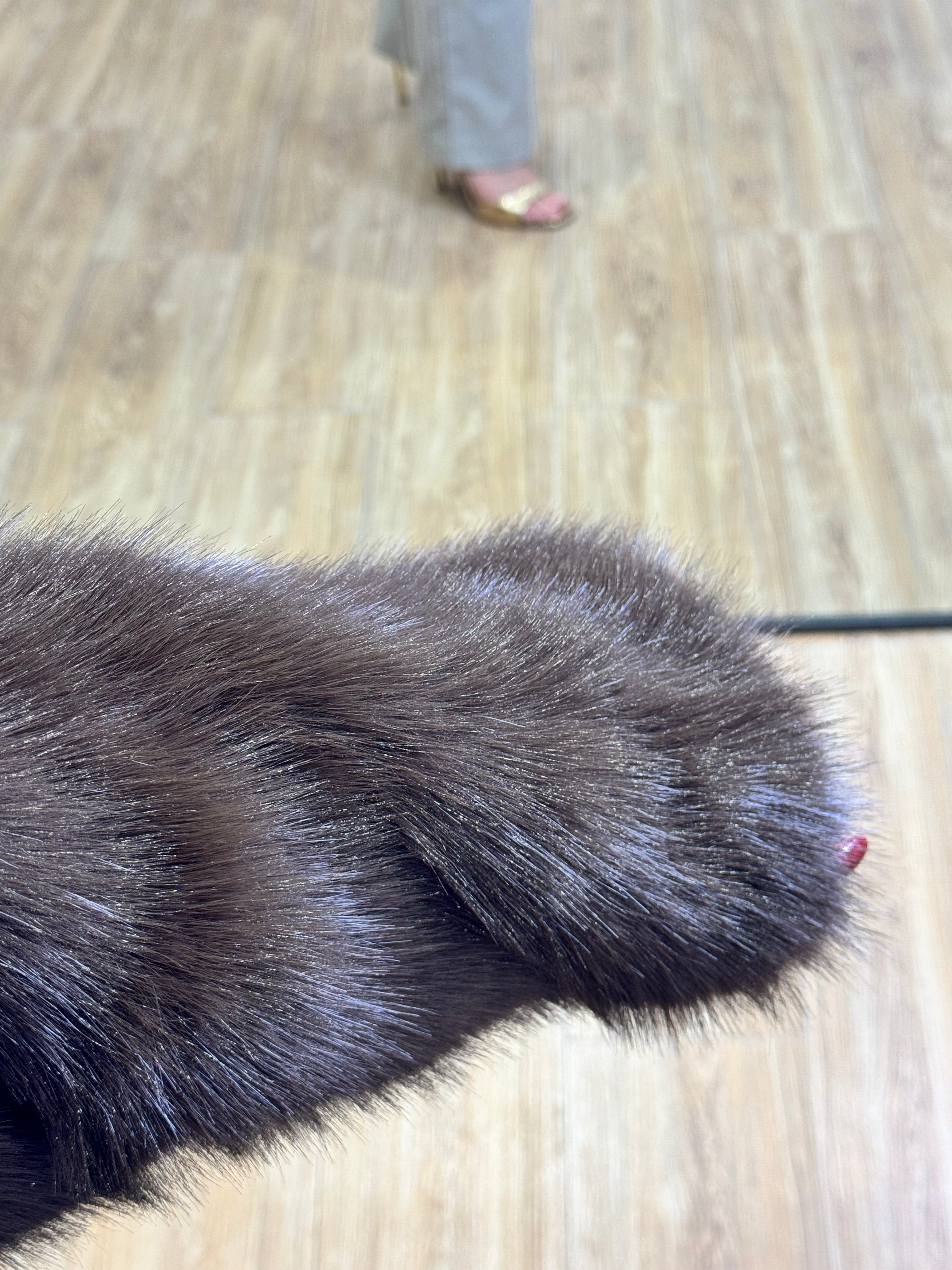 Veste en Fourrure |Marron