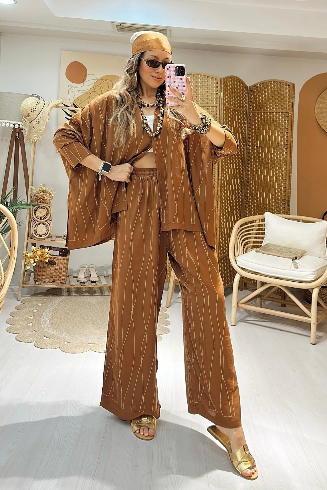 Ensemble  oversize |Camel