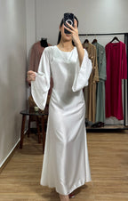 Robe à lacets |Blanc