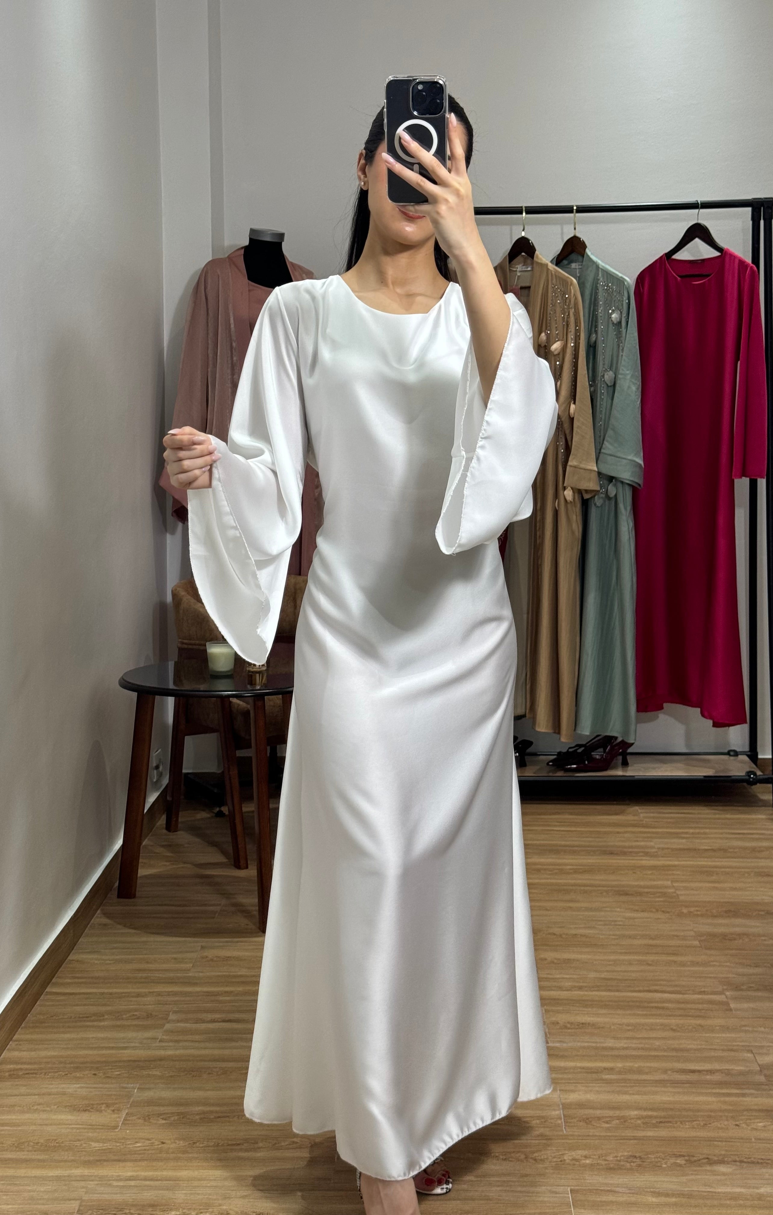 Robe à lacets |Blanc