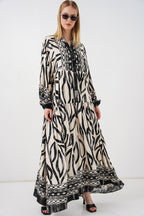 Robe à ray. Noires