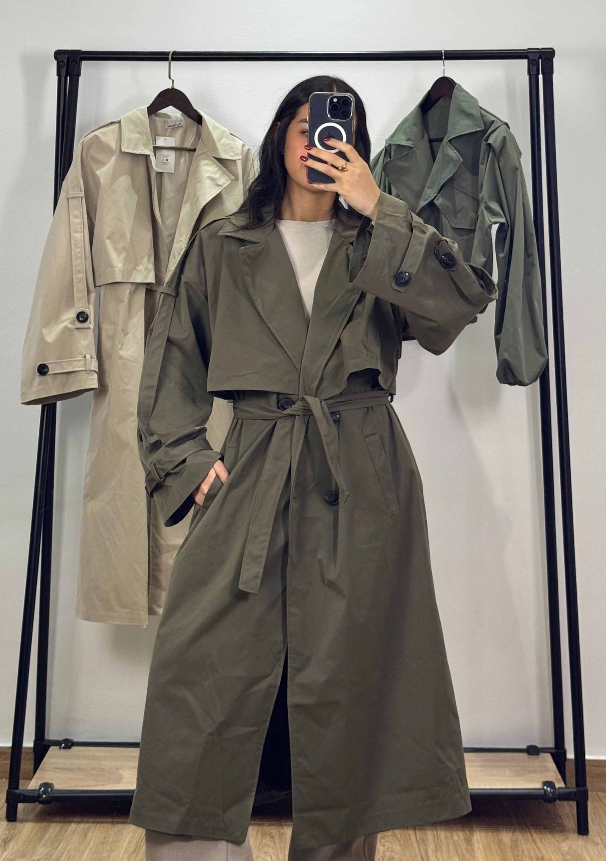 Trench |Kaki