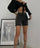 Short en Jean |Noir