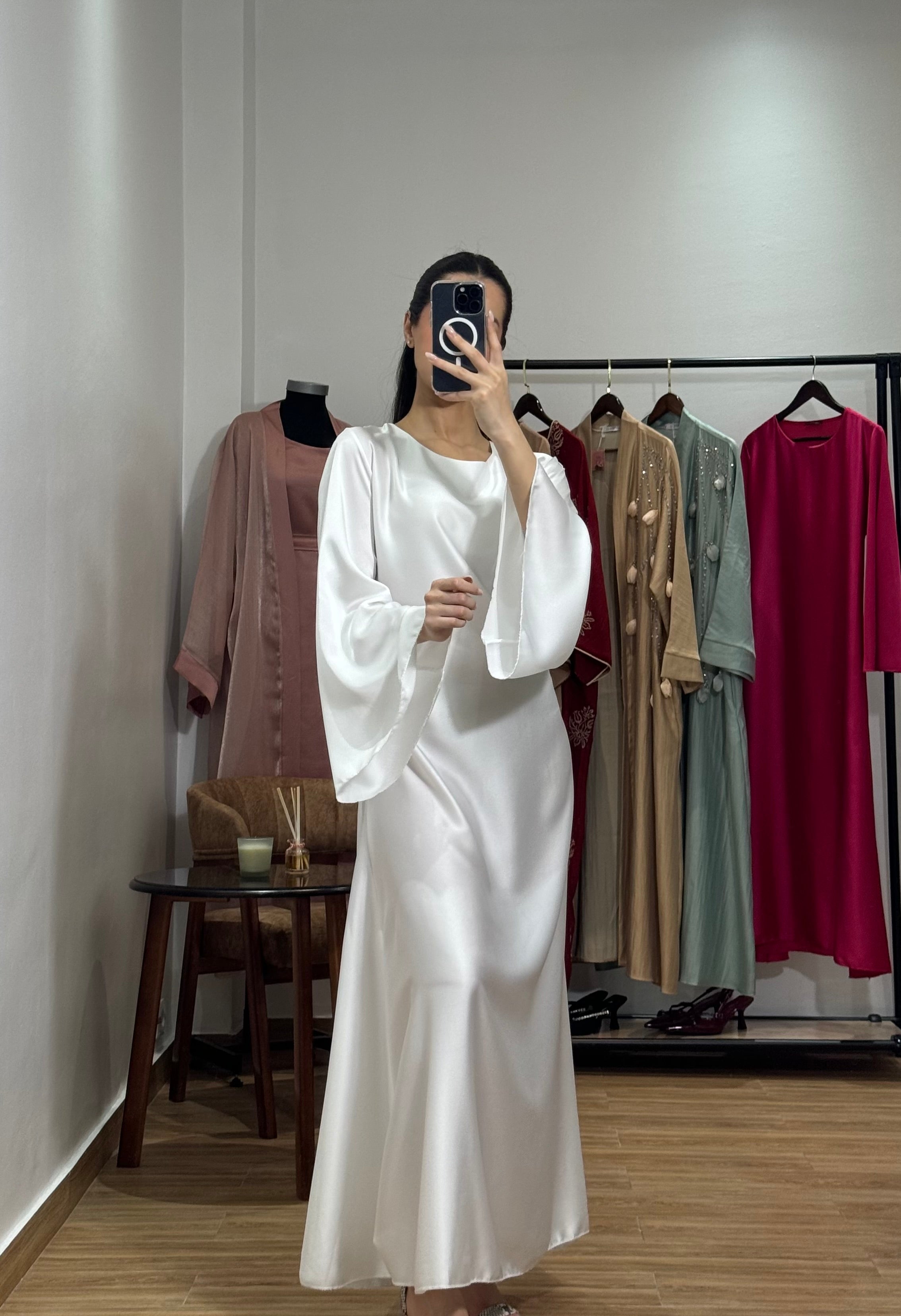 Robe à lacets |Blanc