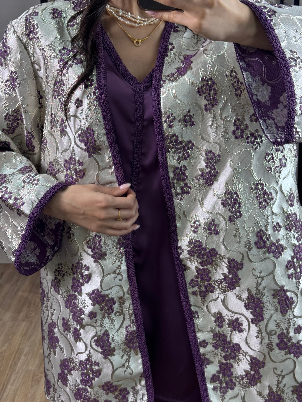 Djabadour Brocart |Violet