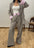Costume manche reverse rose |Taupe