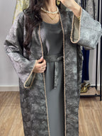 Ensemble Abaya |Gris