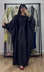 Robe d’hôtesse papillon |Noir