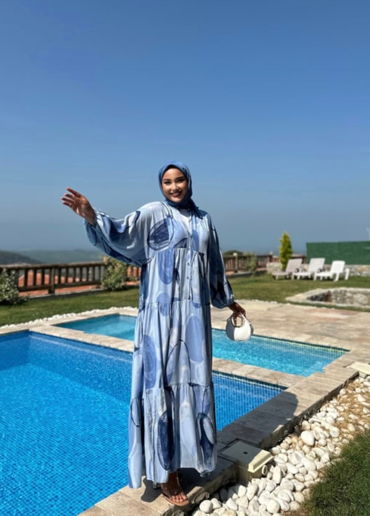 Robe Layna |Bleu