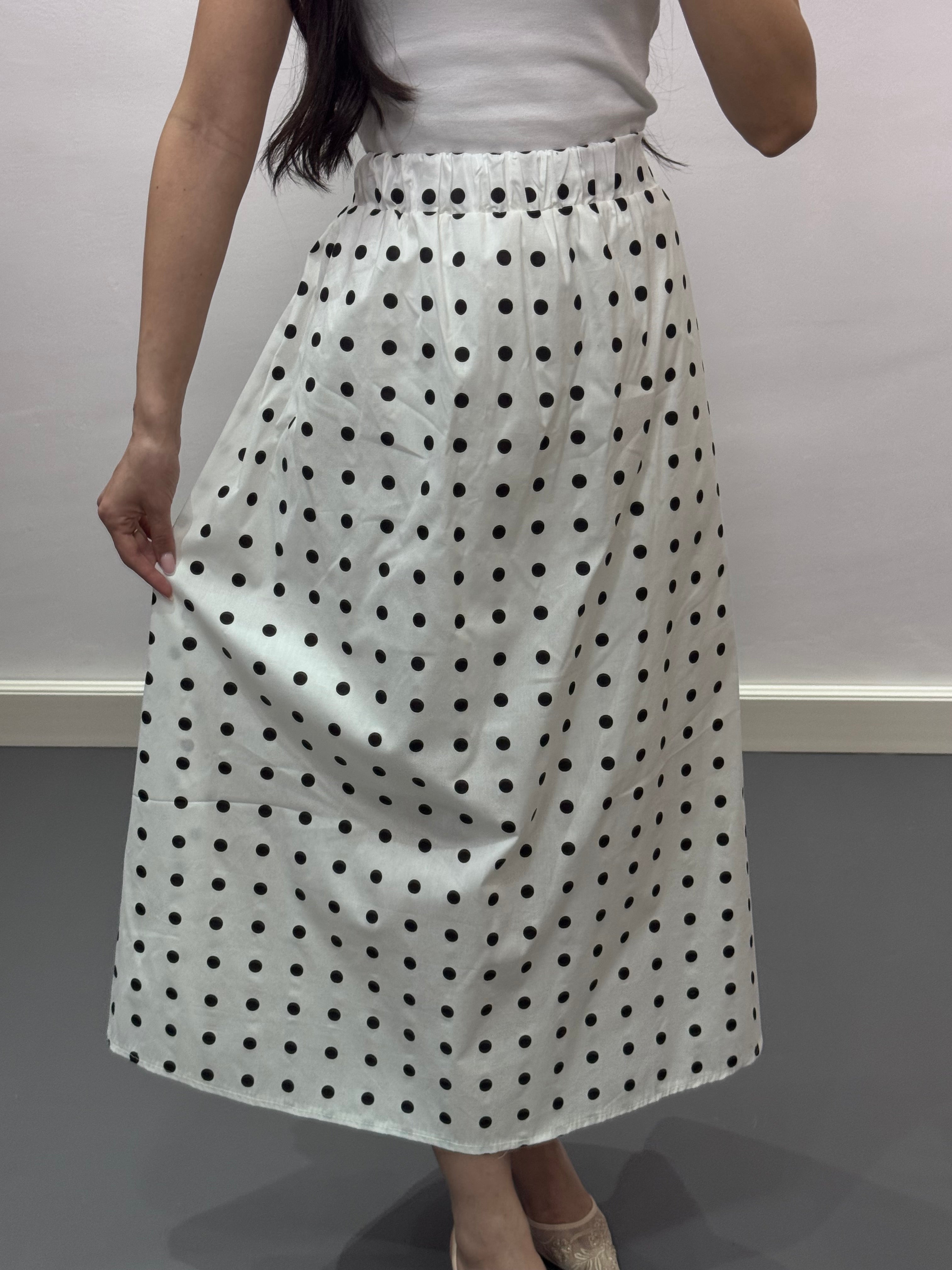 Jupe Polka Dot  "Dolce Vita"
