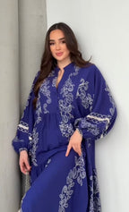 Robe à motifs |Bleu