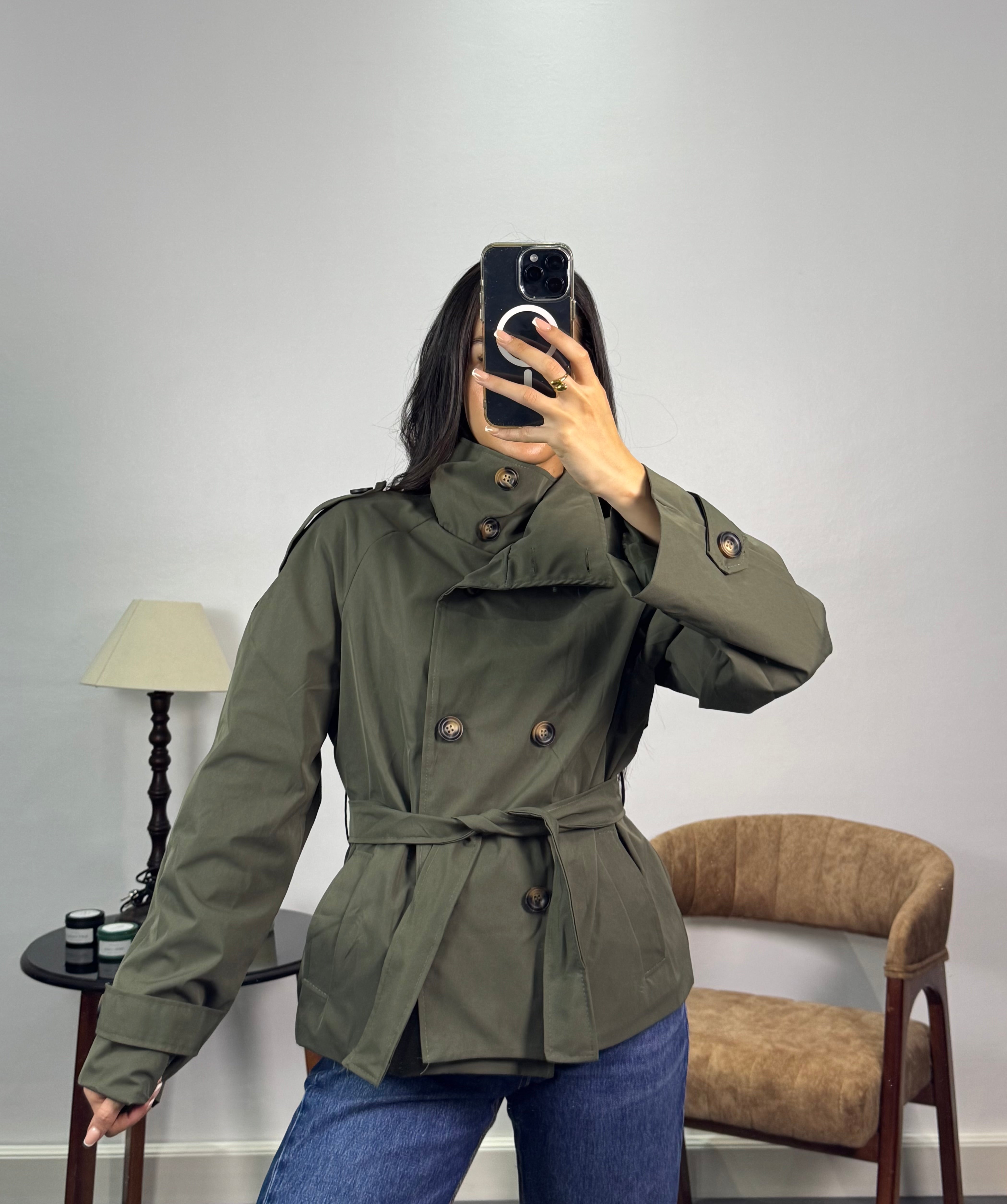 Trench court |Kaki