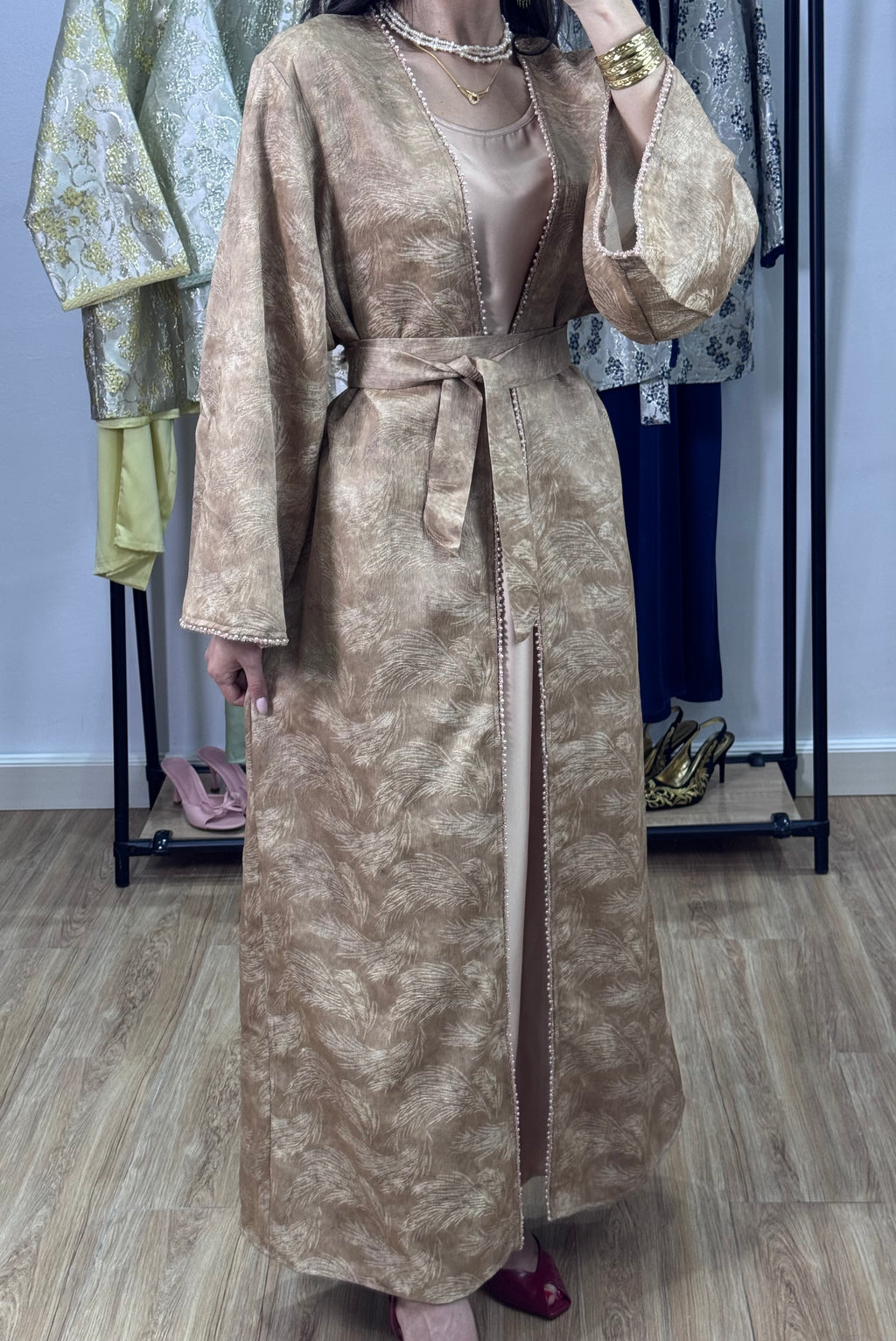 Ensemble Abaya |Beige