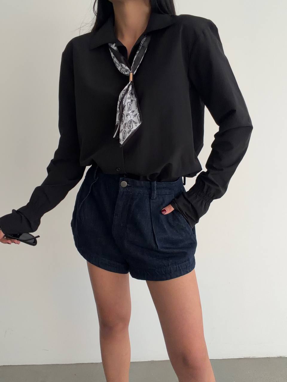 Chemise avec Foulard