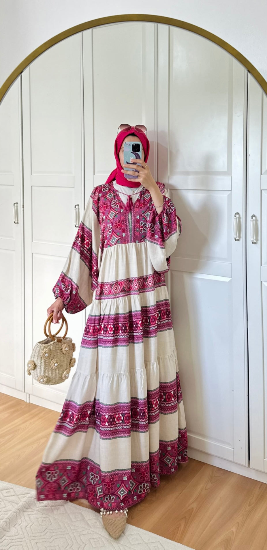 Robe Ivory|Rose