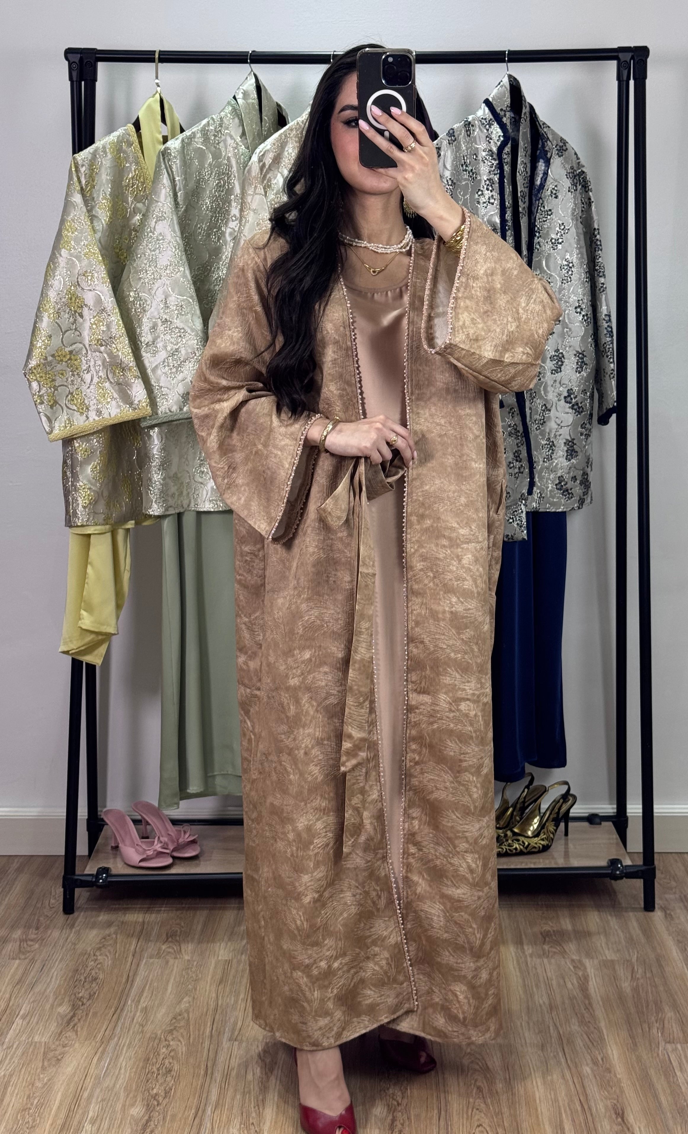 Ensemble Abaya |Beige