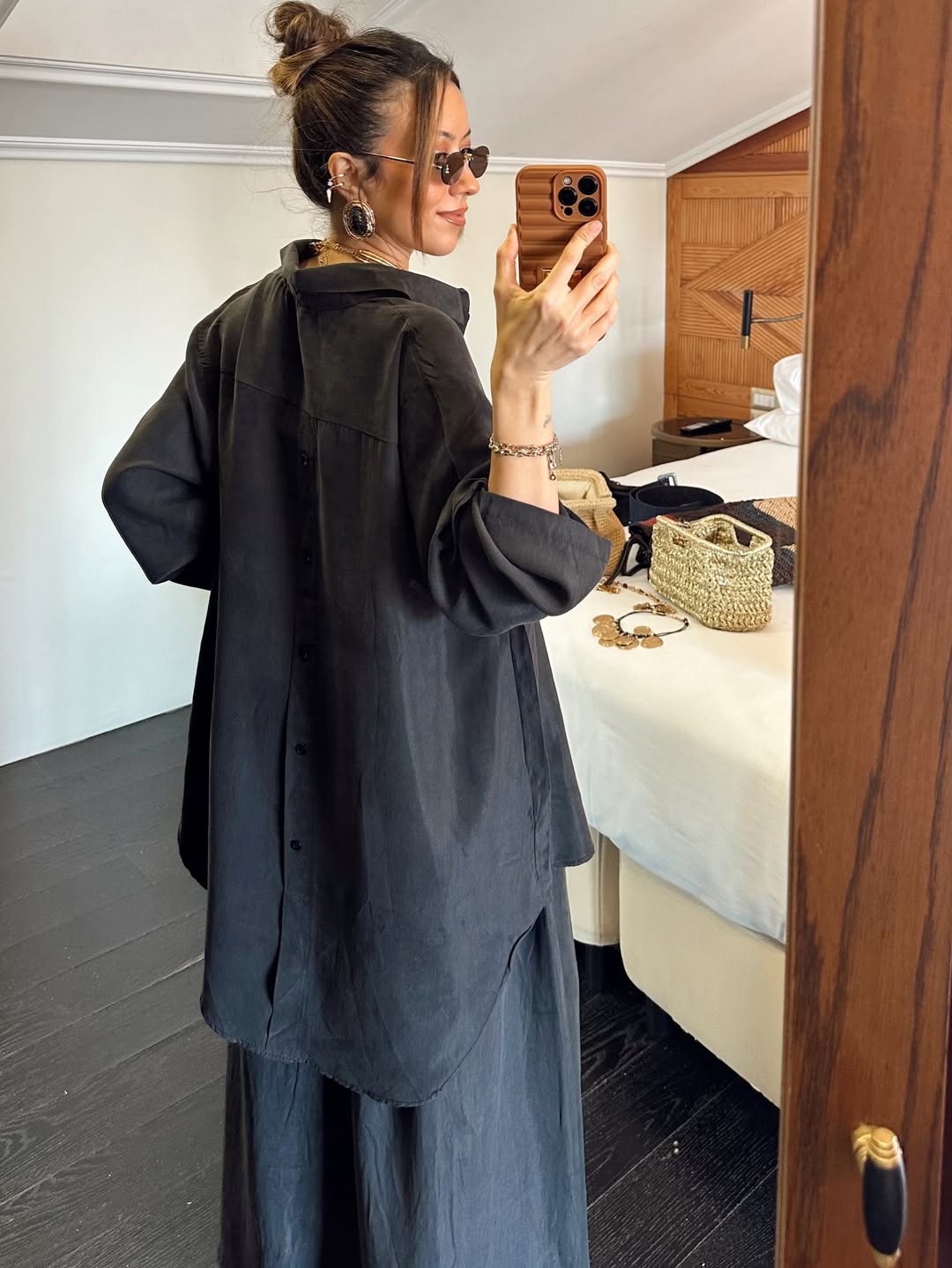 Ensemble court |Noir clair