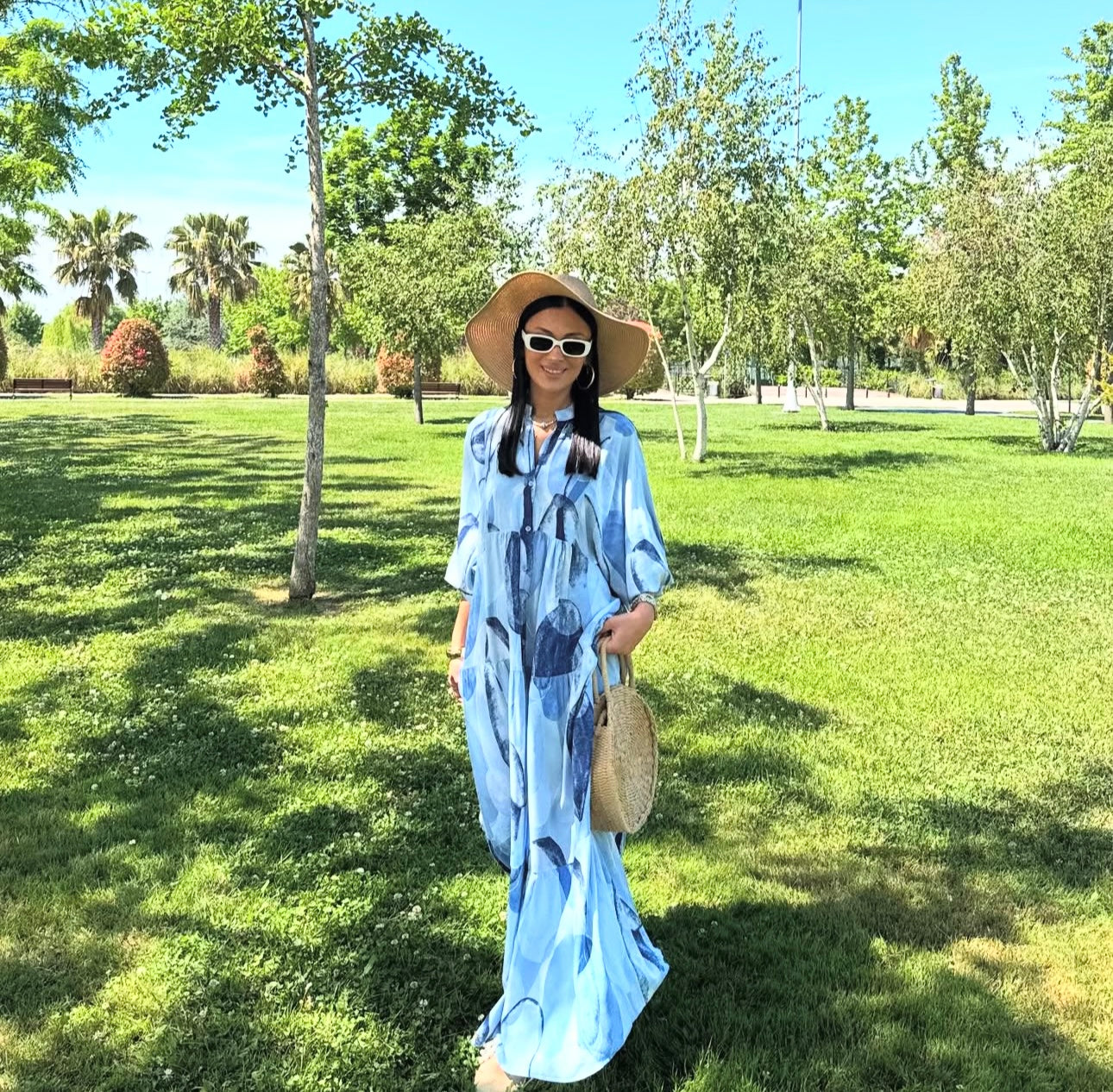 Robe Layna |Bleu