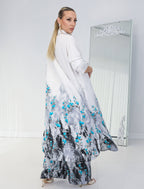Ensemble à motifs | Blanc
