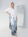 Ensemble à motifs | Blanc