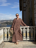 Robe à motifs léopard
