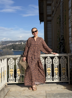 Robe à motifs léopard