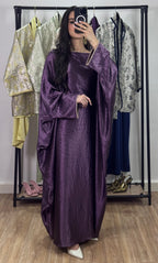 Robe d’hôtesse papillon |Violet