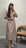 Robe chemise |Taupe