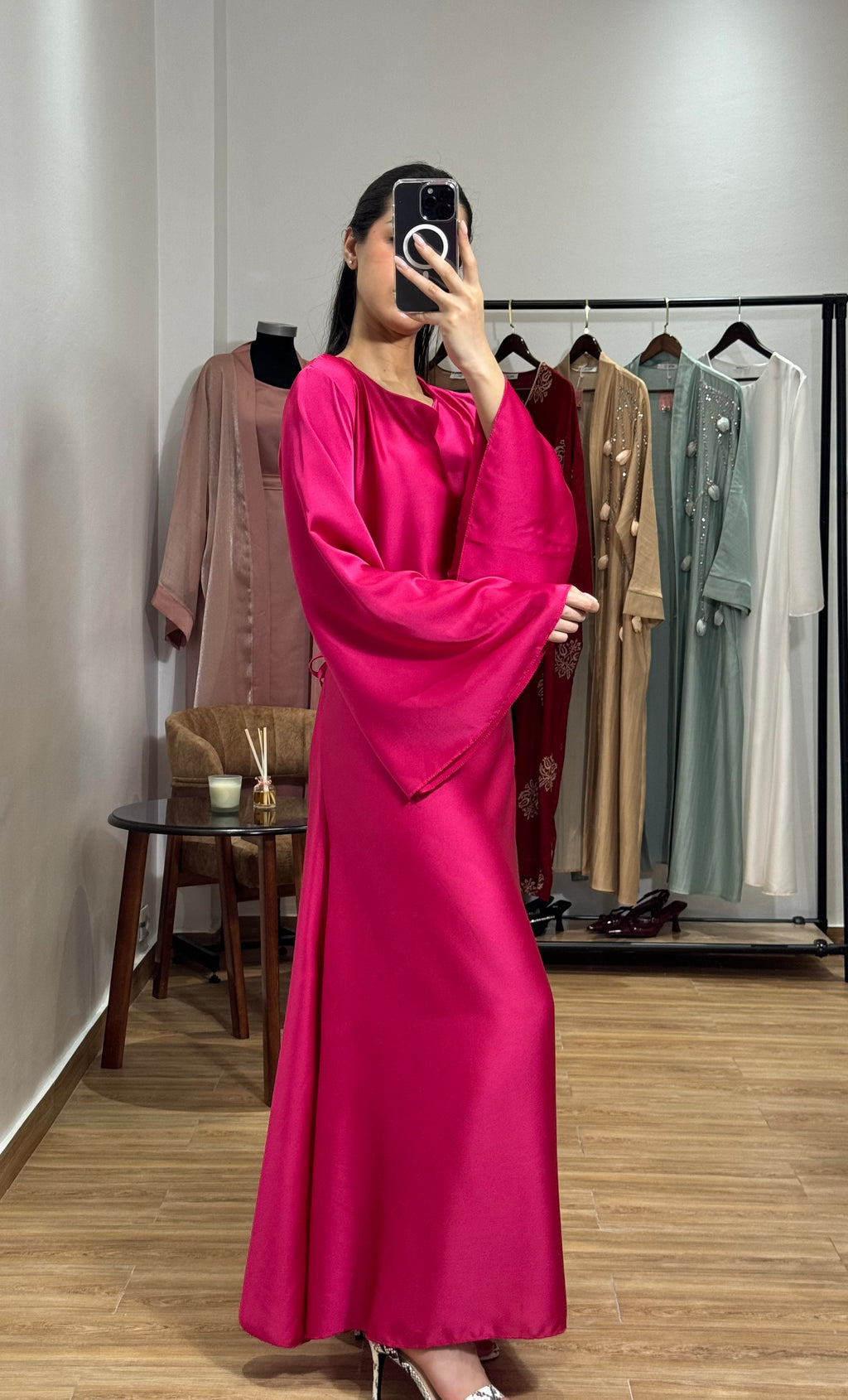 Robe à lacets |Rose