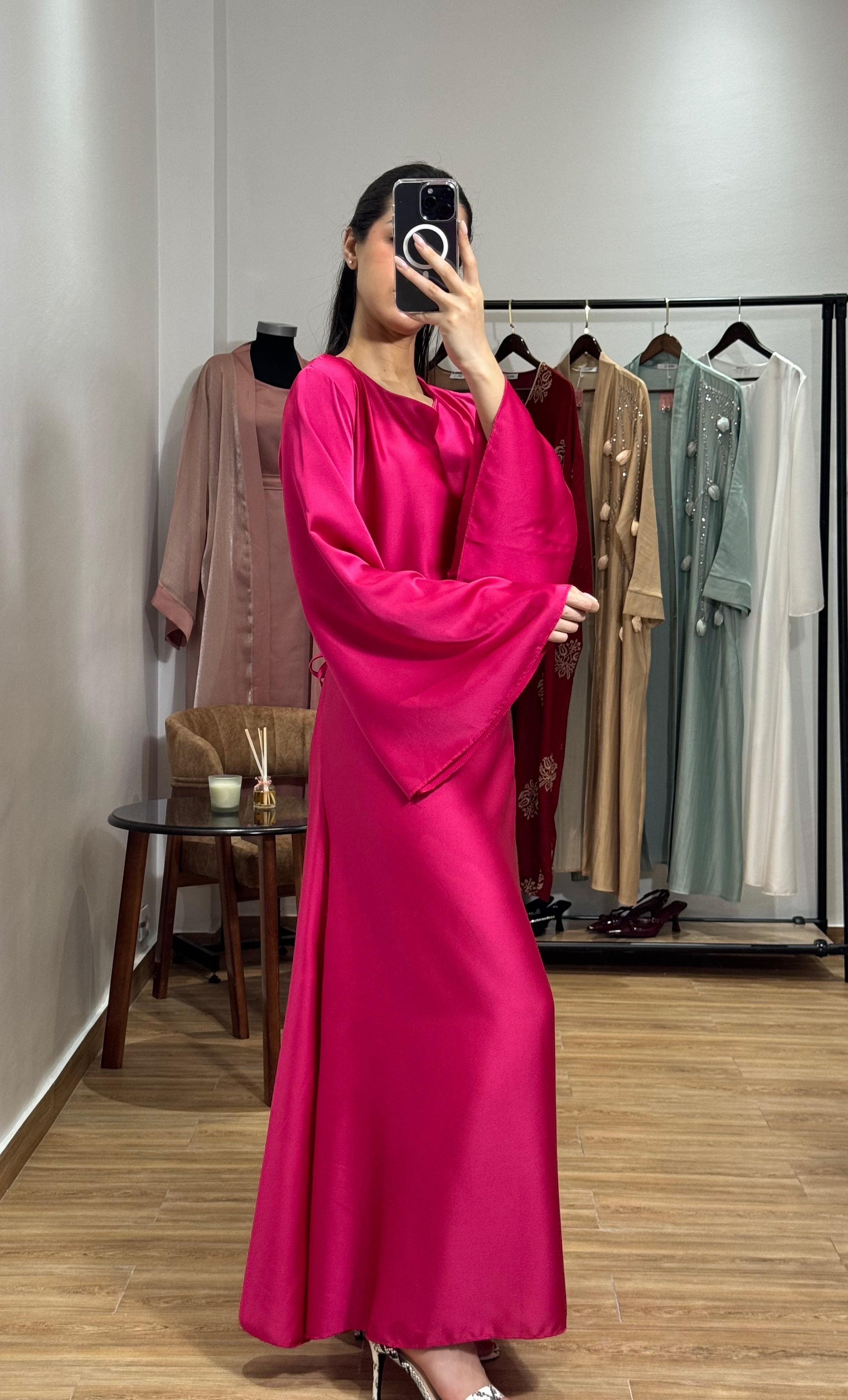 Robe à lacets |Rose