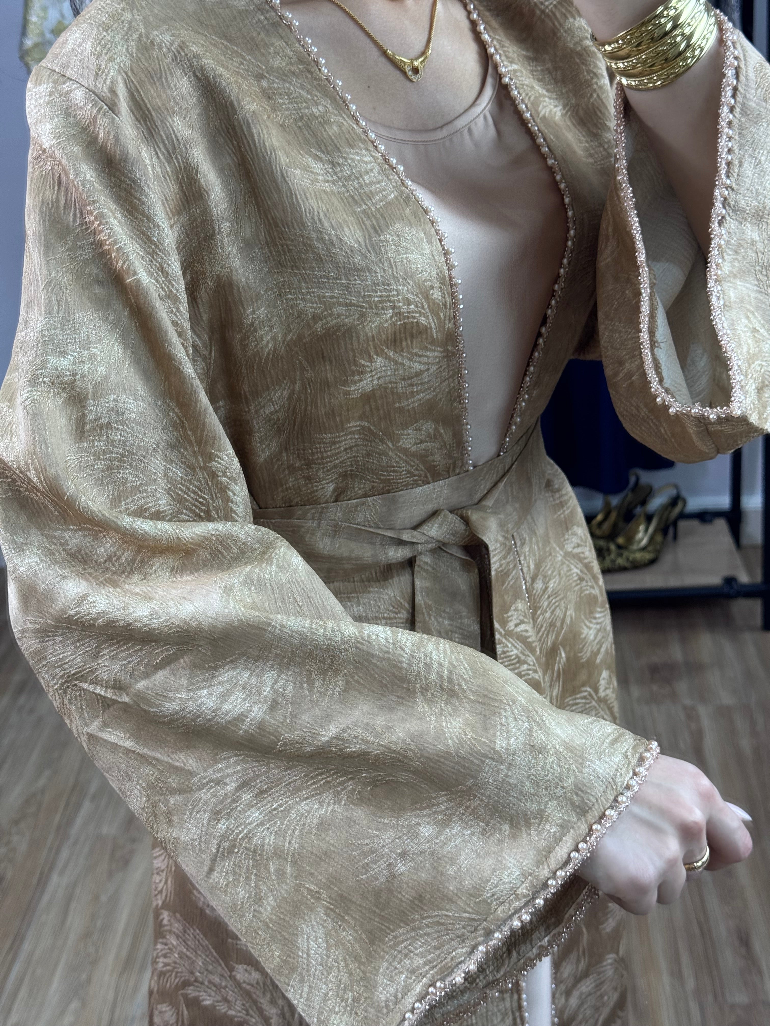 Ensemble Abaya |Beige