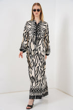 Robe à ray. Noires