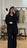 Ensemble chemise longue |Noir