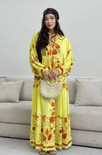 Robe Fleurie | Jaune