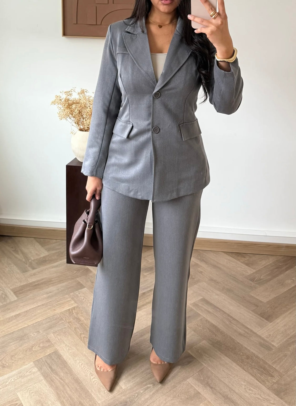 Blazer cintré |Gris