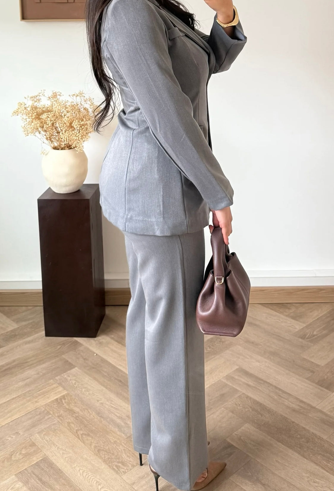 Blazer cintré |Gris